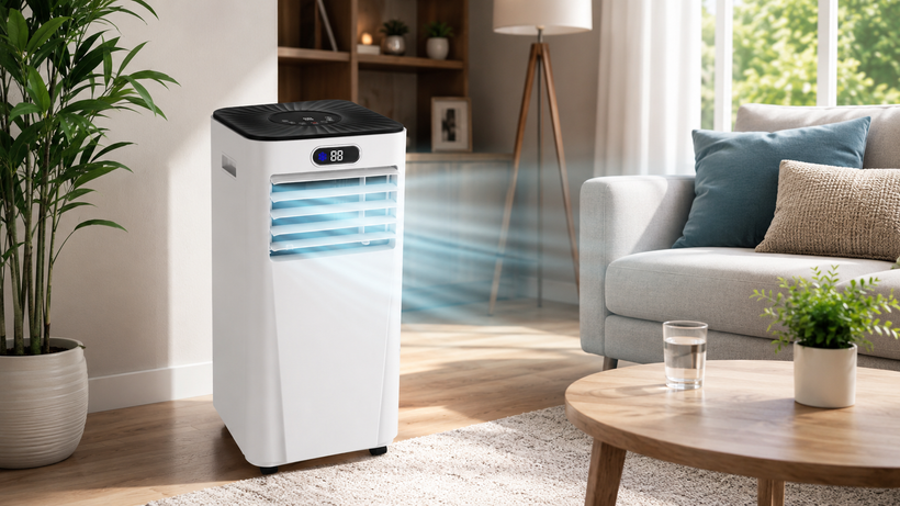 Stay Cool This Summer with the Nyxi 9000 BTU 3-in-1 Portable Air Conditioner