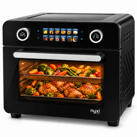 Nyxi 35L Air Fryer Oven with Rotisserie & 7 Accessories