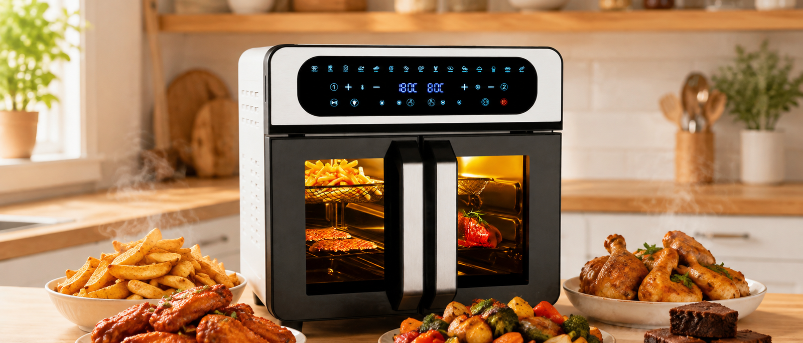 Nyxi air fryer range - dual basket, single basket and air fryer oven buying guide