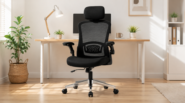 Nyxi ergonomic office chair in a modern home office