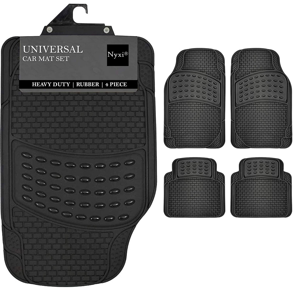 Universal Rubber Car Mat (4 Piece)