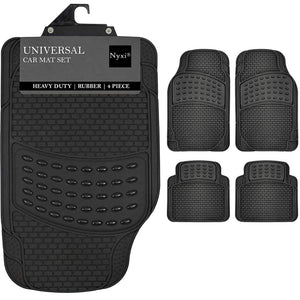 Universal Rubber Car Mat (4 Piece)