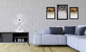 12" Fan Oscalating Desk 3-Speed Air Cooling Adjustable