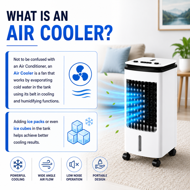 Nyxi 4L Air Cooler Portable