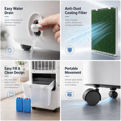 Nyxi 15L Air Cooler Portable