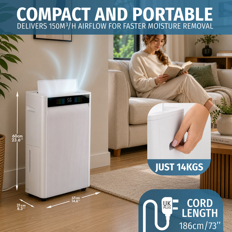 Nyxi 30L Dehumidifier with WiFi App and Voice Control