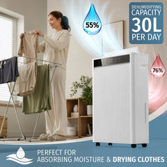 Nyxi 30L Dehumidifier with WiFi App and Voice Control