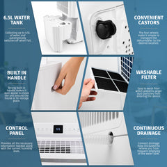 Nyxi 30L Dehumidifier with WiFi App and Voice Control