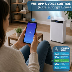 Nyxi 30L Dehumidifier with WiFi App and Voice Control