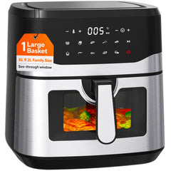 Nyxi Air Fryer 9.2L with Digital Display 9 Preset Cooking Modes Single Basket