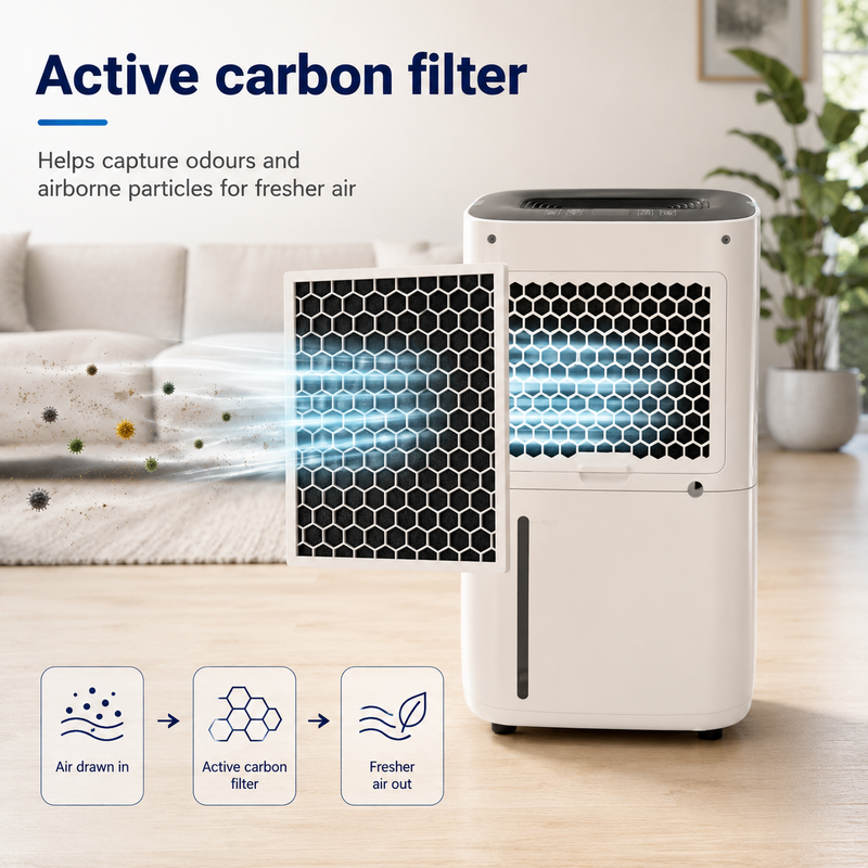 Nyxi 20L Dehumidifier with WiFi App and Voice Control
