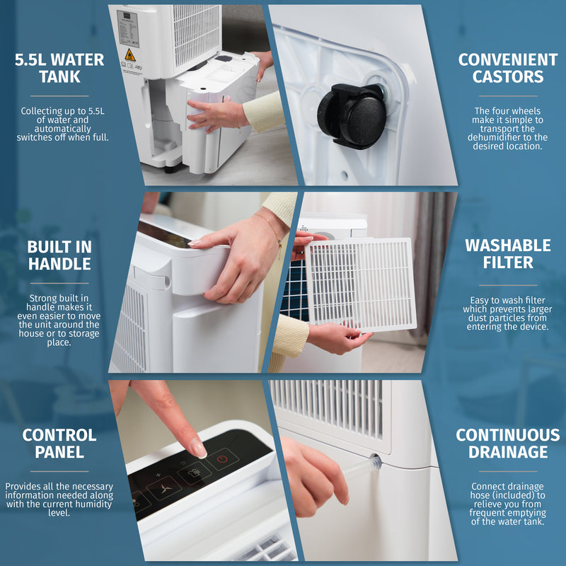 Nyxi 20L Per Day Home Dehumidifier