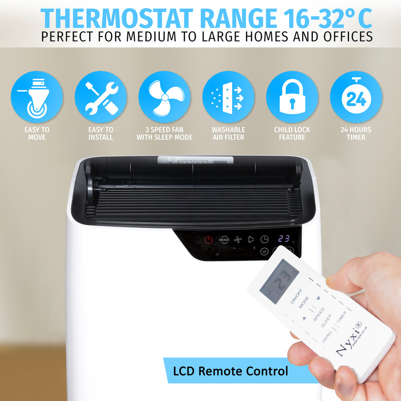 Nyxi 12000 BTU Air Conditioner Portable