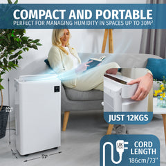 Nyxi 20L Per Day Home Dehumidifier