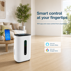 Nyxi 20L Dehumidifier with WiFi App and Voice Control