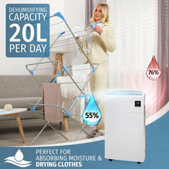 Nyxi 20L Per Day Home Dehumidifier