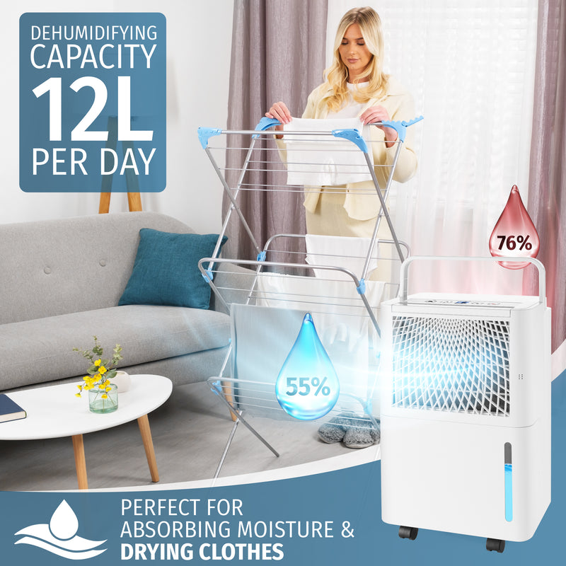 Nyxi 12L Per Day Home Dehumidifier