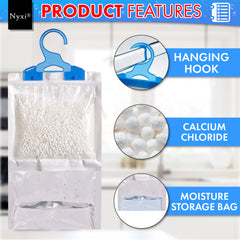 Nyxi Hanging Wardrobe Dehumidifier Bag