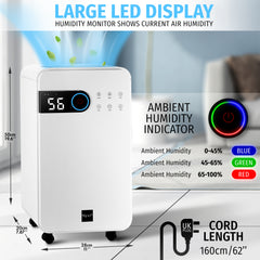 Nyxi 12L/D Home Dehumidifier (Large)