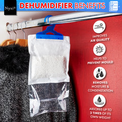 Nyxi Hanging Wardrobe Dehumidifier Bag