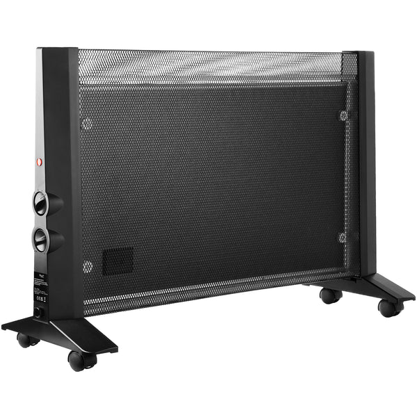 Nyxi Mica Panel Electric Heater 2000W 3 Heat Settings (Black)