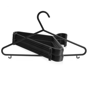 Pack of 100 Adult Plastic Clothes Hangers