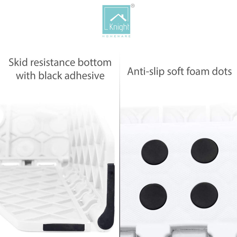 Nyxi Plastic Folding Step Stool (White)