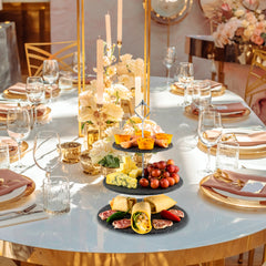 Nyxi 3 Tier Natural Slate Cake Stand