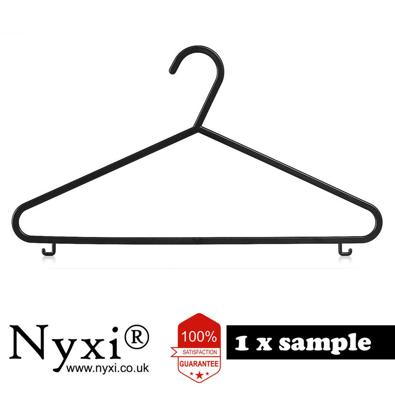 Nyxi Plastic Hangers Premium Top Clothes Coat Hangers Garment Shirt